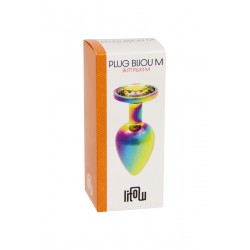 sexy Plug bijou arc-en-ciel M - Litolu