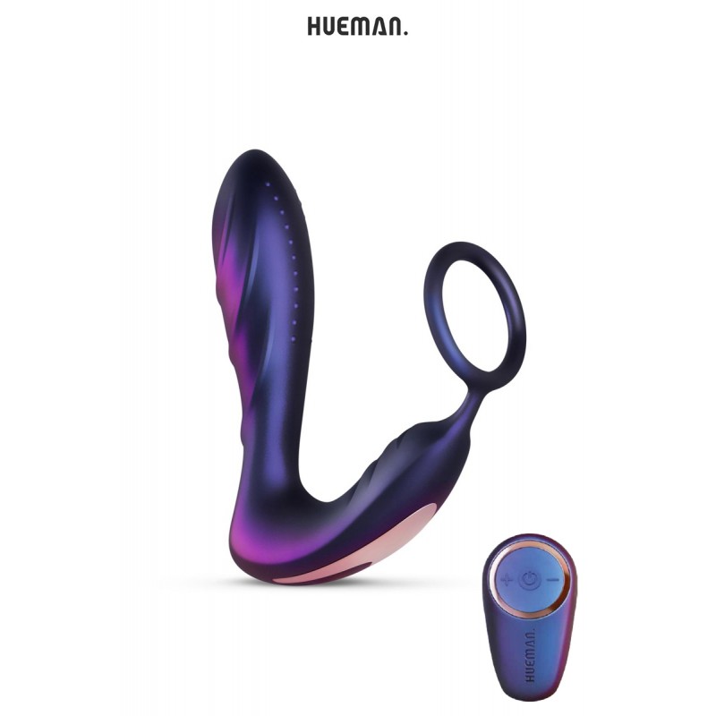 sexy Plug vibrant et cockring Black Hole - Hueman