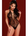 Body dentelle sexy noir - J Lingerie