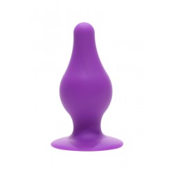 sexy Plug anal double densité violet 10,2 cm - SilexD