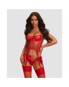 Gifty red Corset et string