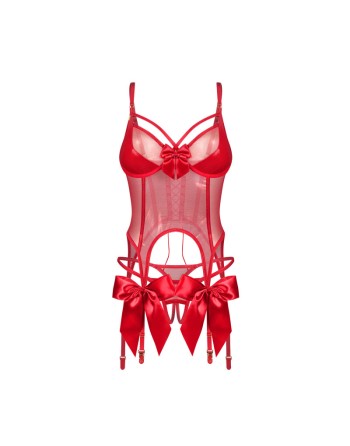 Gifty red Corset et string