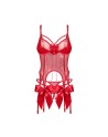 Gifty red Corset et string