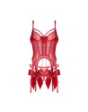 Gifty red Corset et string