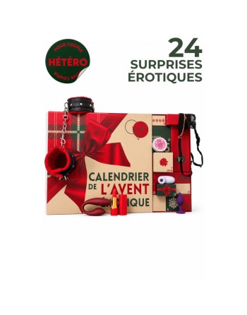 Calendrier de l’Avent érotique 24 surprises pour couple hétéro - 2026