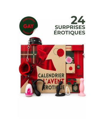 Calendrier de l’Avent érotique 24 surprises pour couple gay - 2026