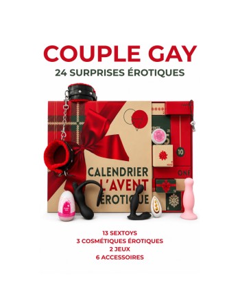 Calendrier de l’Avent érotique 24 surprises pour couple gay - 2026