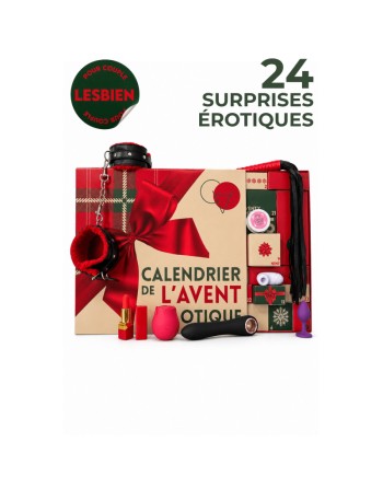Calendrier de l’Avent érotique 24 surprises pour couple lesbien - 2026
