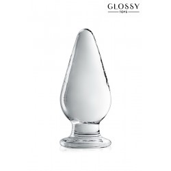 sexy Plug anal verre Glossy Toys n° 26 Clear