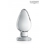 sexy Plug anal verre Glossy Toys n° 25 Clear