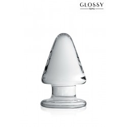 sexy Plug anal verre Glossy Toys n° 23 Clear