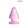 sexy Plug anal verre Glossy Toys n° 23 Pink