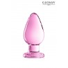 sexy Plug anal verre Glossy Toys n° 25 Pink