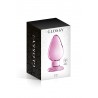 sexy Plug anal verre Glossy Toys n° 25 Pink