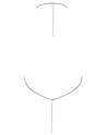 Top en métal argenté - Cottelli ACCESSOIRES
