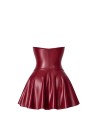 F397 Dark romance corset mini robe