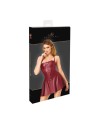 F397 Dark romance corset mini robe