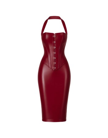 F396 Dark romance robe corset midi