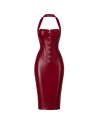 F396 Dark romance robe corset midi