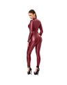 F395 Combinaison Dark Romance avec zip trois voies