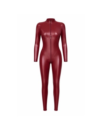 F395 Combinaison Dark Romance avec zip trois voies