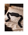 Bandeau satiné noir à nouer - Dreamy Fetish