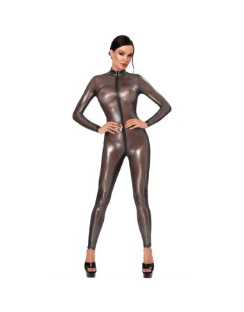 F429 Moondust Bodystocking avec Zip Trois Voies