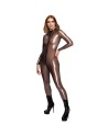 F429 Moondust Bodystocking avec Zip Trois Voies