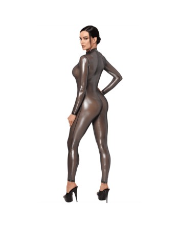 F429 Moondust Bodystocking avec Zip Trois Voies