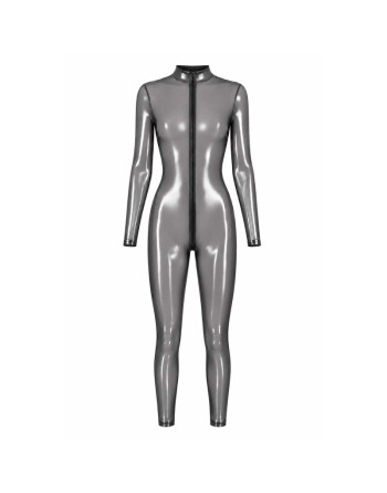 F429 Moondust Bodystocking avec Zip Trois Voies