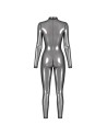 F429 Moondust Bodystocking avec Zip Trois Voies