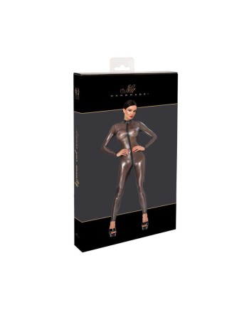 F429 Moondust Bodystocking avec Zip Trois Voies