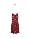 F424 Masquerade Robe longue dos nu
