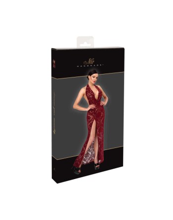F424 Masquerade Robe longue dos nu