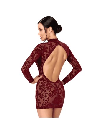 F423 Masquerade Robe courte dos nu