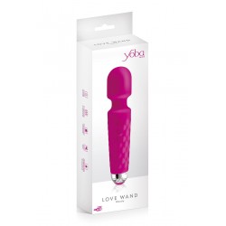 sexy Vibro Love Wand rechargeable rose - Yoba