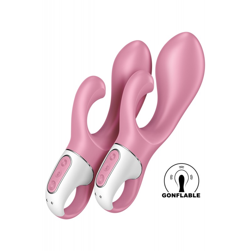 sexy Vibro gonflable Satisfyer Air Pump Bunny 2 sexy Vibro gonflable Satisfyer Air Pump Bunny 2
