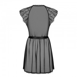 Romanesa Peignoir - Noir