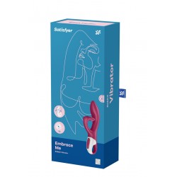 sexy Vibro Rabbit Embrace Me Bordeaux - Satisfyer