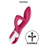 sexy Vibro Rabbit Embrace Me Bordeaux - Satisfyer