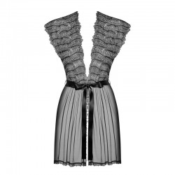 Romanesa Peignoir - Noir