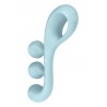 sexy Multi-vibromasseur Tri Ball 2 bleu - Satisfyer
