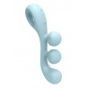 sexy Multi-vibromasseur Tri Ball 2 bleu - Satisfyer