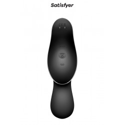 sexy Vibro à air pulsé Curvy Trinity 2 noir - Satisfyer