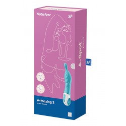 sexy Vibromasseur A-Mazing 2 Turquoise - Satisfyer