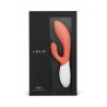 sexy Vibro Rabbit Ina 3 Coral Red - Lelo