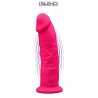 sexy Vibromasseur double densité rose 17,5 cm - SilexD