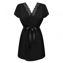 Diyosa Peignoir - Noir 