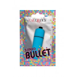 sexy Mini vibro Bullet bleu 3 vitesses - CalExotics
