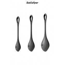 sexy Kit d'entrainement pelvien Yoni Power 2 noir - Satisfyer